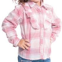 Camisa Infantil Meninas Zenz Western 122035 Camisa Infantil Meninas Zenz Western 122035