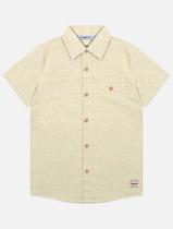 Camisa Infantil Menino Bege Divertto Camisa Infantil Menino Bege Divertto
