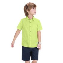 Camisa Infantil Menino Social Origami Trick Nick Tam1ao14