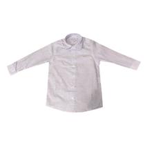 Camisa Infantil Ogochi Casual Slim Azul Claro