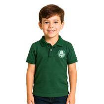Camisa Infantil Palmeiras Verde Polo Oficial