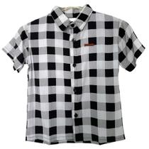 Camisa Infantil Quadriculada Masculina