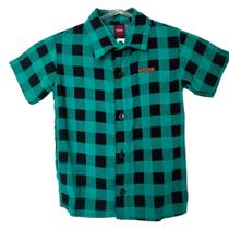 Camisa Infantil Quadriculada Masculina