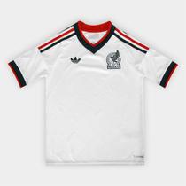 Camisa Infantil Seleção México Away 2026 s/n Torcedor Adidas Originals Camisa Infantil Seleção México Away 2026 s/n Torcedor Adidas Originals