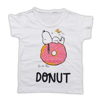 Camisa Infantil Snoop Donut Tamanho 2 Anos