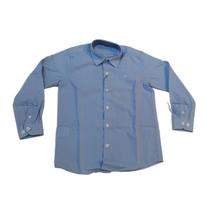 Camisa Infantil Social Masculina Ogochi Manga Longa Meninos