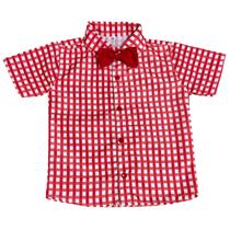 Camisa Infantil Social Xadrez Festa Junina - Várias Cores