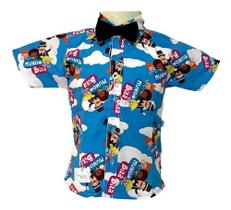 Camisa Infantil Temática Mundo Bita