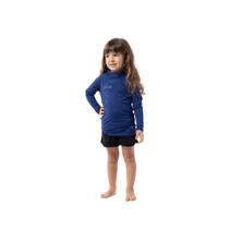 Camisa Infantil Térmica Feminina Proteção UV Manga Longa