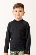 Camisa Infantil UV preto