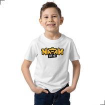 Camisa Infantil Youtuber Natan Por Ai Jogos Video Game Skate