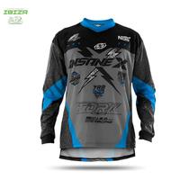 Camisa insane x cinza/az t-gg