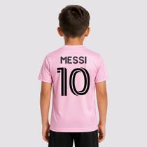 Camisa Inter Miami Dry II Infantil Rosa 10 Messi Camisa Inter Miami Dry II Infantil Rosa 10 Messi
