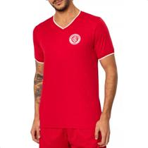 Camisa Internacional Adulto Oficial Retrô Vintage Vermelha