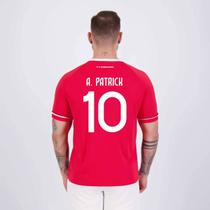 Camisa Internacional Alan Patrick 10 Strong Vermelha Camisa Internacional Alan Patrick 10 Strong Vermelha