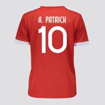 Camisa Internacional Gigante II Feminina Vermelha 10 Alan Patrick Camisa Internacional Gigante II Feminina Vermelha 10 Alan Patrick
