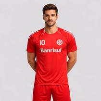 Camisa Internacional Retrô 2010 D Alessandro Vermelha Camisa Internacional Retrô 2010 D Alessandro Vermelha