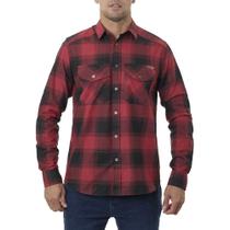 Camisa Invictus Lumberjack Texas Manga Longa