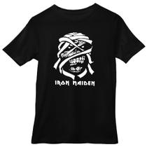Camisa Iron Maiden Banda Heavy Metal Banda de Rock Unissex Masculino Feminina Camisa Iron Maiden Banda Heavy Metal Banda de Rock Unissex Masculino Feminina