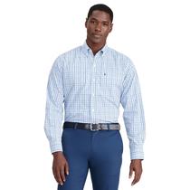 Camisa IZOD Advantage Performance Xadrez de Manga Comprida - Masculina