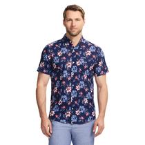 Camisa IZOD Saltwater Dockside Chambray de manga curta para homens Camisa IZOD Saltwater Dockside Chambray de manga curta para homens