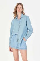 Camisa Jeans Fato Básico