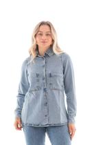 Camisa Jeans Feminina Arauto Camisa Jeans Feminina Arauto