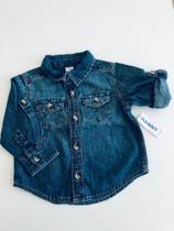 Camisa Jeans Infantil 12-18 meses Old Navy
