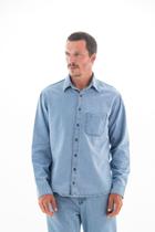 Camisa Jeans Masculina Arauto Oversized