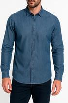 Camisa Jeans Ogochi Masculina Lançamento Ref 3123 Camisa Jeans Ogochi Masculina Lançamento Ref 3123