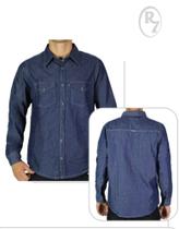 Camisa Jeans Plus Size Ml Slim Camisa Jeans Plus Size Ml Slim