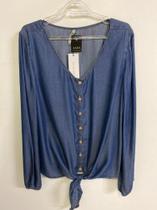 Camisa Jeans- scalon tam42