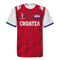 Camisa Jersey Outerstuff Copa do Mundo FIFA Croácia Sublimada GG Camisa Jersey Outerstuff Copa do Mundo FIFA Croácia Sublimada GG