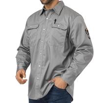 Camisa JKSafety 7 onças resistente a chamas NFPA 70E ARC 2 Camisa JKSafety 7 onças resistente a chamas NFPA 70E ARC 2