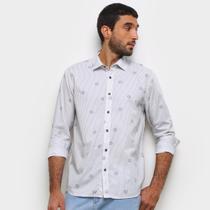 Camisa John John Estampada Manga Longa Ander Masculina