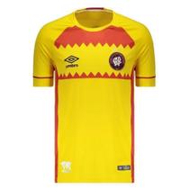 Camisa Juvenil Atlético Paranaense II 2018 El Huracán Umbro - Amarelo+Vermelho