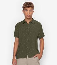 Camisa Juvenil Em Viscose Masculina Minty Verde