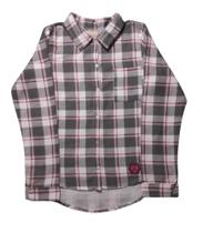 Camisa Juvenil Feminina Flanela ML Angerô Camisa Juvenil Feminina Flanela ML Angerô