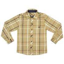 Camisa Juvenil Look Jeans Manga Longa Burb Camisa Juvenil Look Jeans Manga Longa Burb