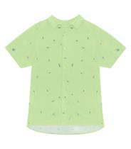 Camisa Juvenil Masculina Em Viscose Minty Verde Camisa Juvenil Masculina Em Viscose Minty Verde