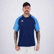 Camisa Kappa Burke Azul Marinho