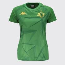 Camisa Kappa Chapecoense Supporter Modest Feminina Verde Camisa Kappa Chapecoense Supporter Modest Feminina Verde