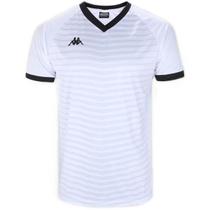 Camisa Kappa Fardamento Brushstroke Masculina - Branco