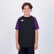 Camisa Kappa Raglany Juvenil Preta Camisa Kappa Raglany Juvenil Preta