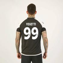 Camisa Kappa Vasco Supporter Basic Preta 99 Vegetti Camisa Kappa Vasco Supporter Basic Preta 99 Vegetti