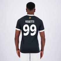 Camisa Kappa Vasco Supporter Beau Preta 99 Vegetti