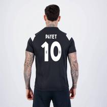 Camisa Kappa Vasco Supporter Cuts Preta e Branca 10 Payet
