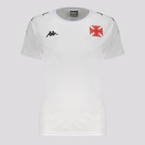 Camisa Kappa Vasco Supporter Element Feminina Branca Camisa Kappa Vasco Supporter Element Feminina Branca