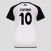 Camisa Kappa Vasco Supporter Graphik Duo Branca 10 Coutinho