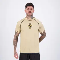 Camisa Kappa Vasco Supporter Shore Dourada Camisa Kappa Vasco Supporter Shore Dourada
